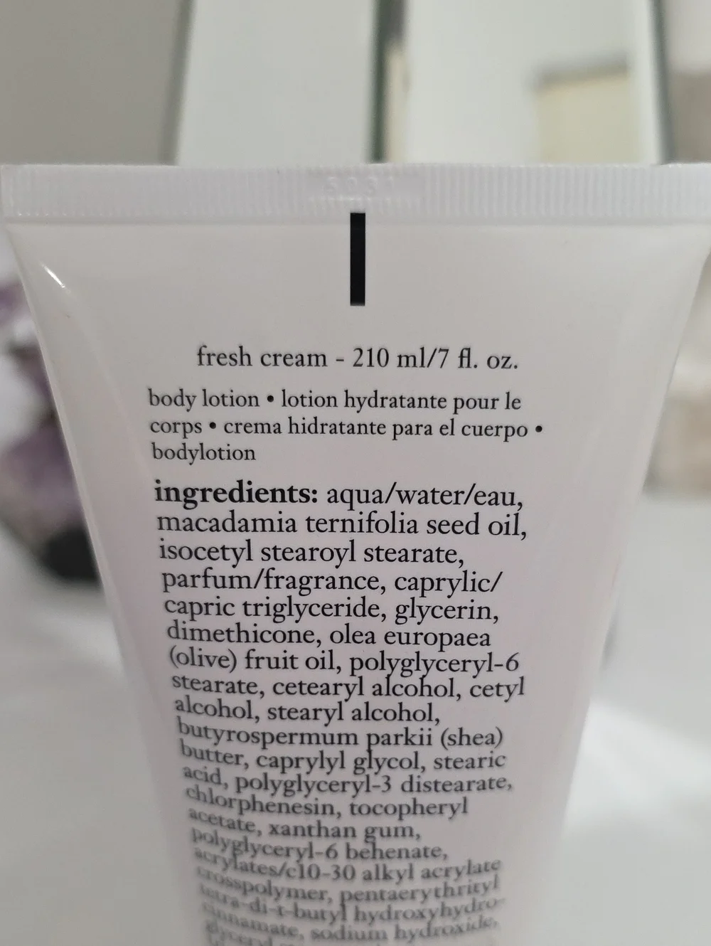 NEW Philosophy FRESH CREAM Body Lotion 7 oz